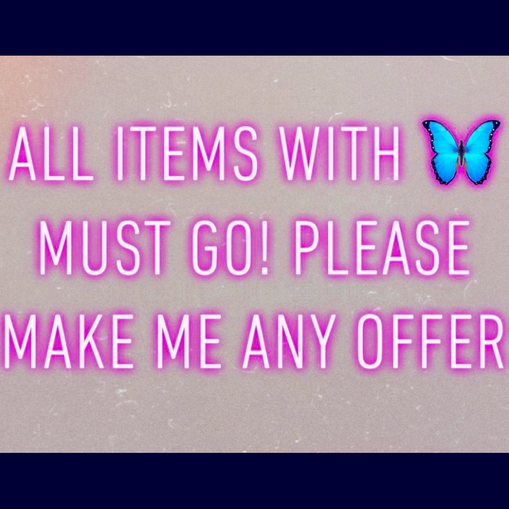 🦋 All Items with 🦋 MUST GO! 🦋